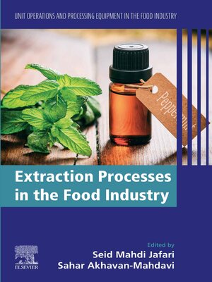 cover image of Extraction Processes in the Food Industry